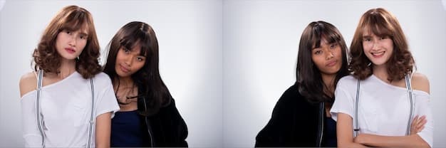 A side-by-side comparison of two images taken with different cameras in low-light conditions. One image is noticeably sharper and clearer with less noise than the other, demonstrating superior low-light performance.
