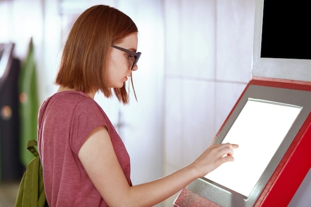 A split-screen image showing a person using a credit card at a self-checkout in a grocery store on one side, and a person booking a flight on a travel rewards website on the other, illustrating the different benefits of various credit cards.