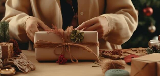 A hand holding a shopping list, with items like 