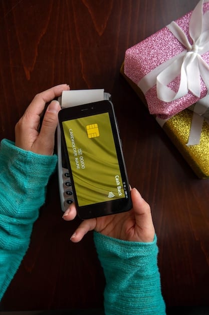 A close-up of a mobile phone displaying a credit card rewards app, showing the breakdown of bonus categories and rewards earned, emphasizing the ease of tracking and maximizing rewards.