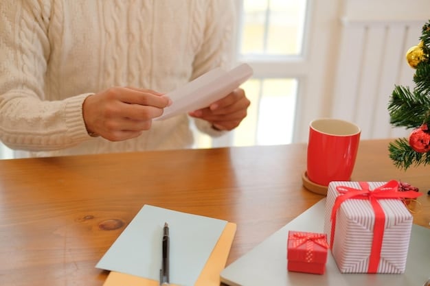 A receipt from a donation is being handed over, with focus on the amount and the charity name. A pen and checkbook are on the desk.